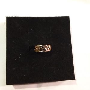 Gold Filigree Toe Ring